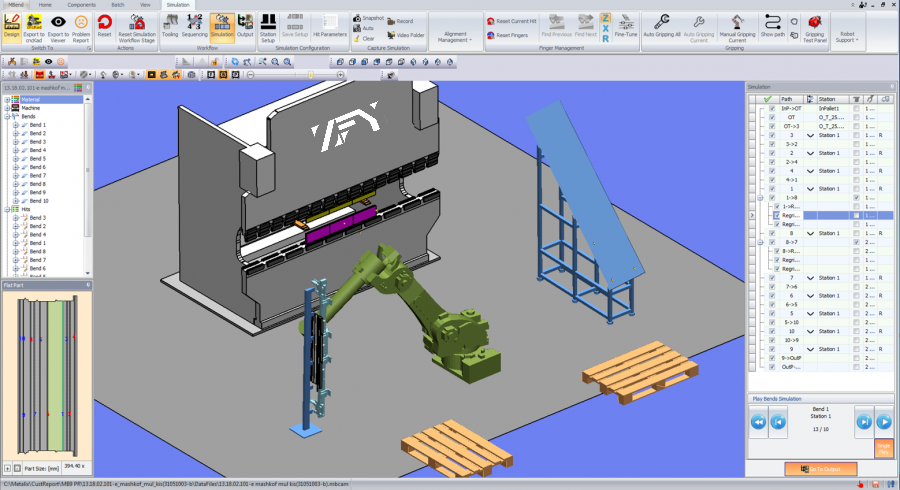 ZFY_Robotic_CNC Press brake_Bending