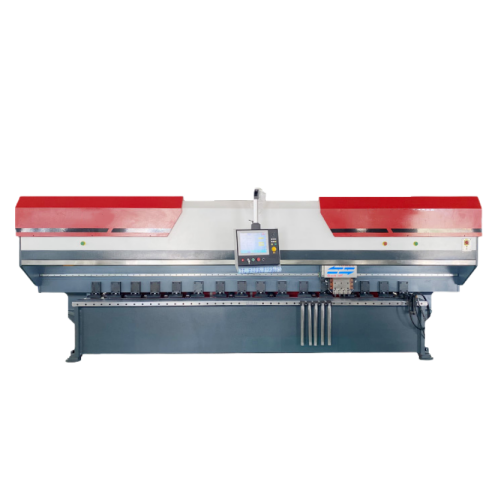 Vertical v-grooving machine