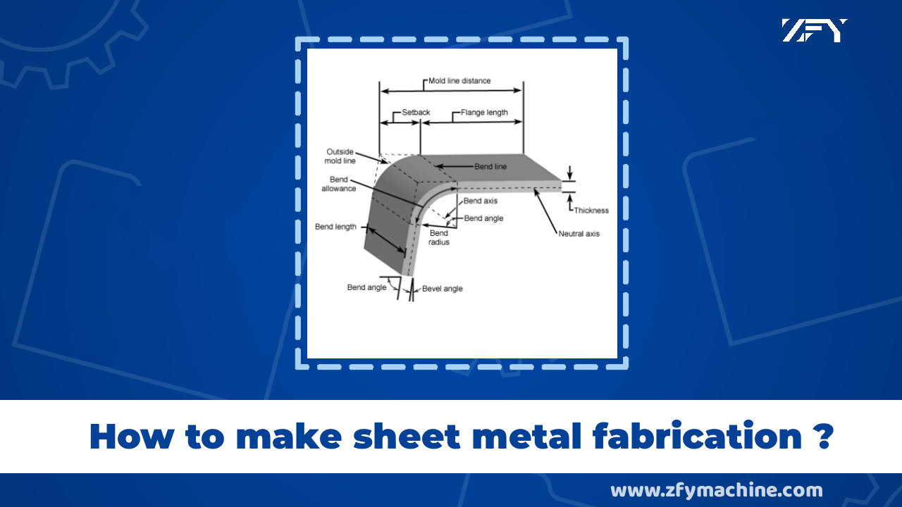 How to make sheet metal fabrication?